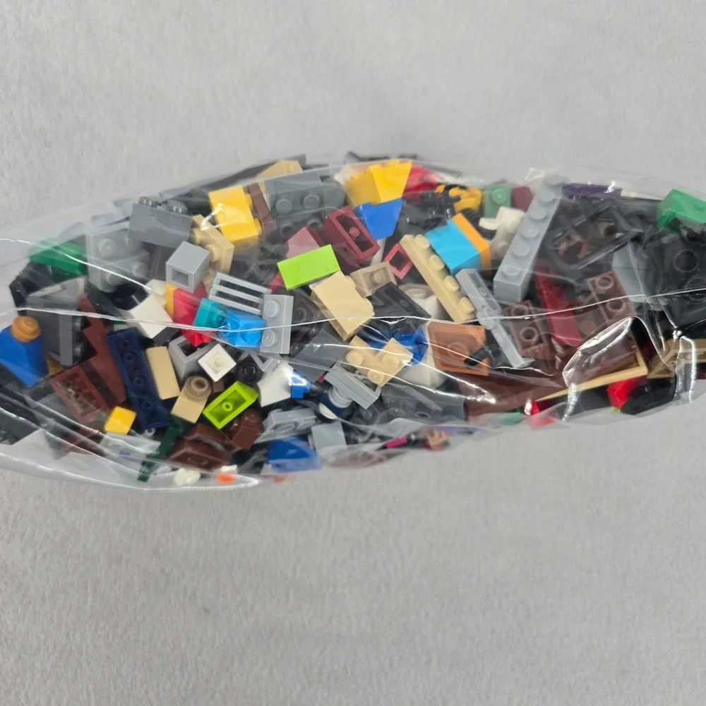 LEGO 2lb 3.5oz Bulk Small Mixed Brick Plates Specialty Pieces Creative Building